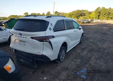 2024 Toyota Sienna Xle z USA, uszkodzony, nr VIN 5TDJRKEC9RS181117